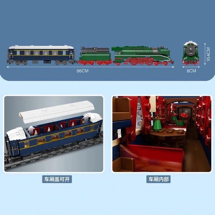 Produktbild Mould King Express Dampflokomotive