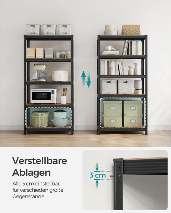 Produktbild Songmics Schwerlastregal GLR040B11