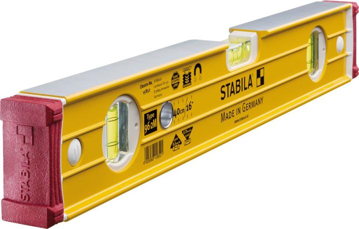 Produktbild Stabila Wasserwaage Type 96-2 M (40 cm)