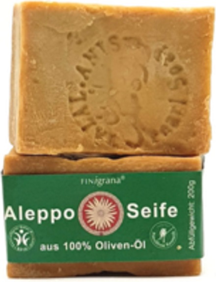 Actual product image FINigrana Aleppo (Curd soap, 100 ml)