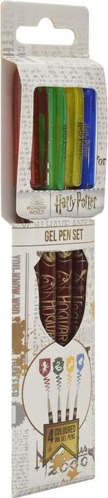 Productafbeelding Blue Sky Harry Potter - Stylos à gel avec écusson des maisons (Veelkleurig, 4 x)