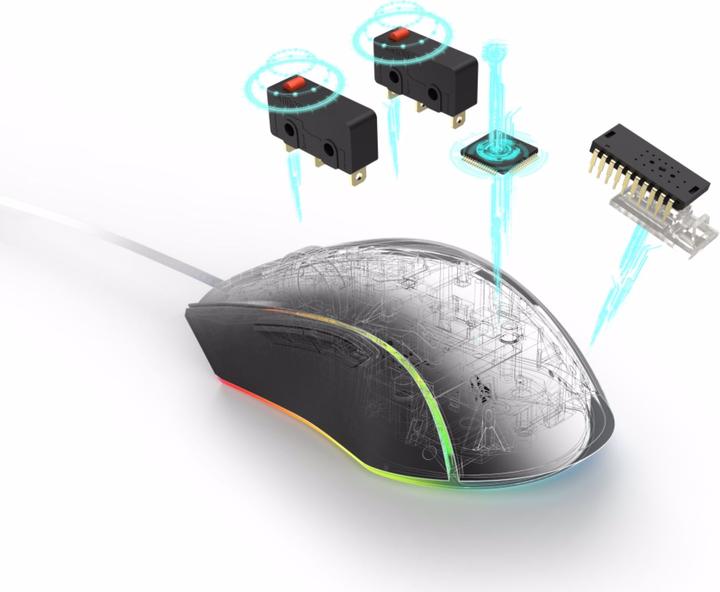 Actual product image Urage Mouse Gaming Mouse "Reaper 210" (Cable)