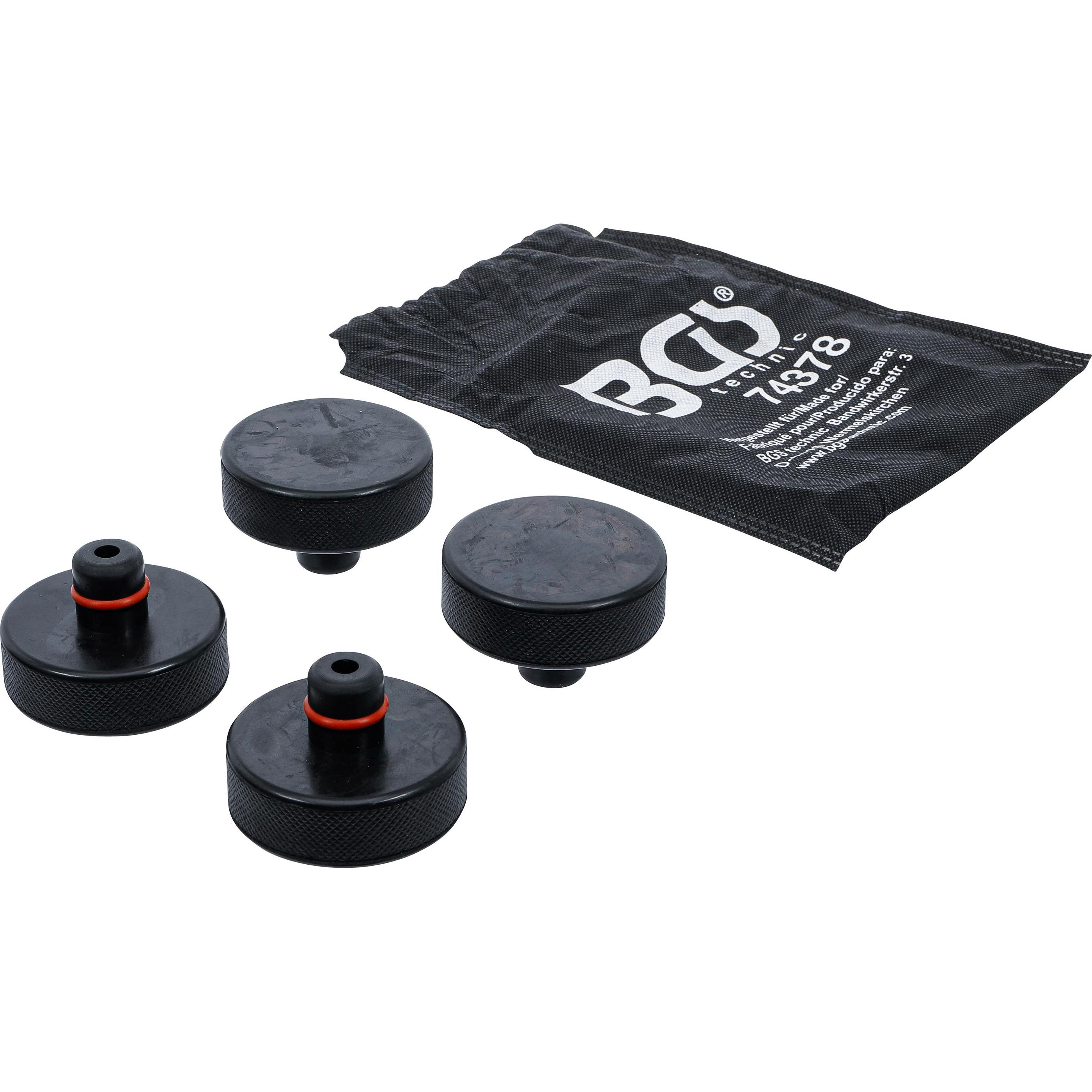 BGS Wagenheberaufnahme-Pads | für Tesla Model 3, S, X, Y | 4-tlg. (74378)