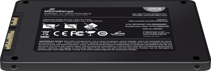 Image du produit MediaRange MR1001 (120 Go, 2.5")