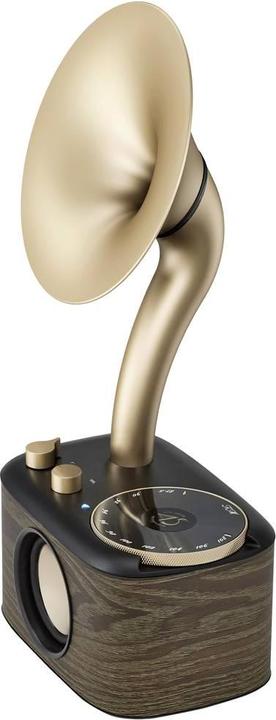 Image du produit Sangean WR-45X Gold Radio VHF (FM) AUX, Bluetooth Oplaadbaar Zwart, Goud (FM, VHF, Bluetooth)