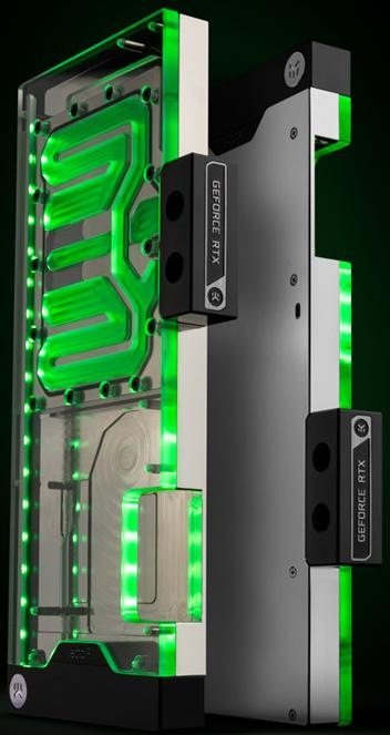 Produktbild EKWB EK-Quantum Vector² FTW3 RTX 3080/90 Backplate - Nickel