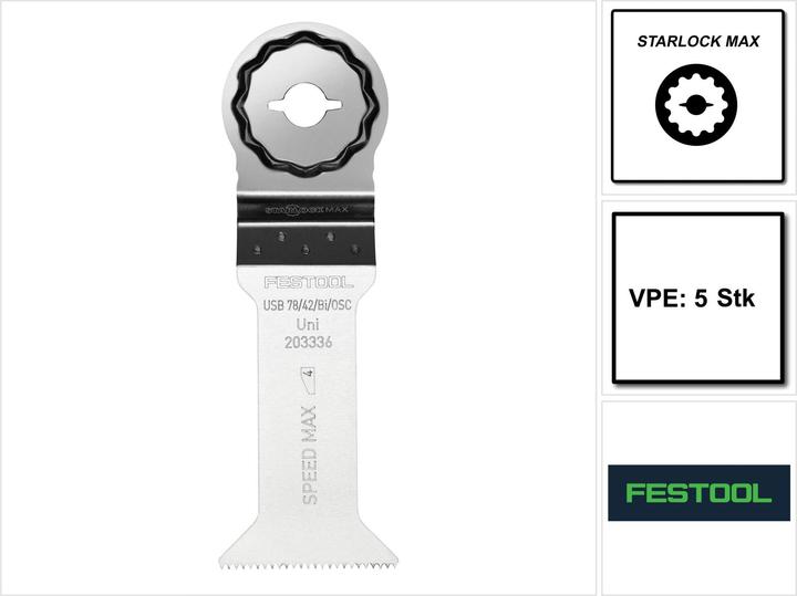 Festool Universal-Sägeblatt USB 78/42/Bi/OSC/5