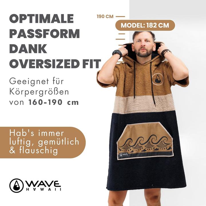 Produktbild Wave Hawaii Surfponcho aus Baumwolle