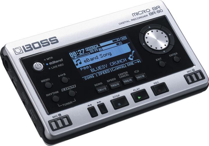 Actual product image BOSS (Electronics) BR-80 Black/S Audio Recorder (Handheld)