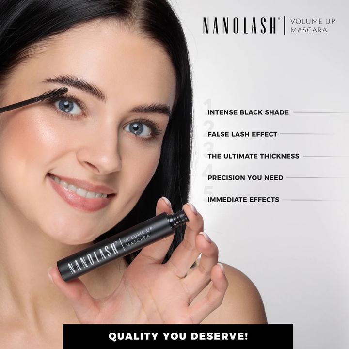 Immagine prodotto NoName Volume Up Mascara 10ml - Mascara infoltente per ciglia piene e folte - Nero