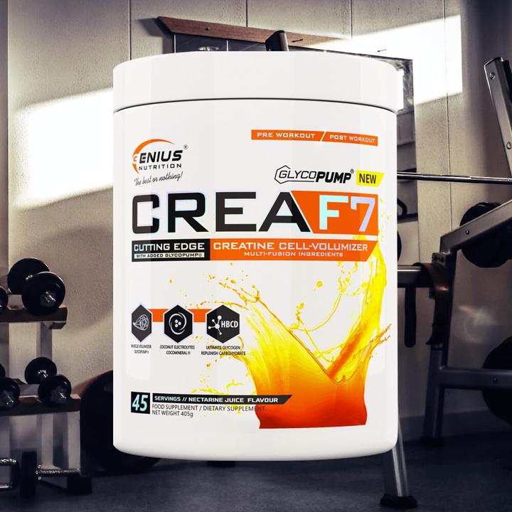 Image du produit Genius Nutrition CreaF7 (Jus de nectarine, 1 pcs, 405 g)