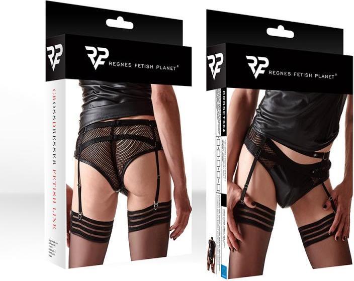 Produktbild Regnes Fetish Planet Herren Strapsgürtel mit Slip (L)