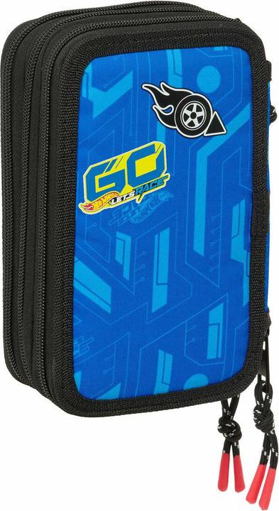 Image du produit Safta Hot Wheels "Let's Race" - Etui inkl. Stifte, Spitzer, Lineal und Radiergummi (37 Teile)