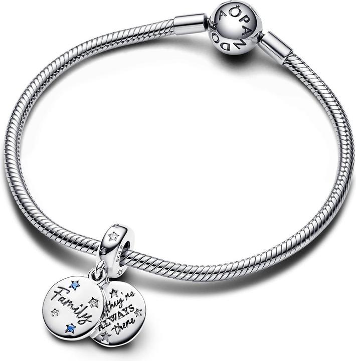 Actual product image Pandora Beloved Family Double Charm (Sterling silver)