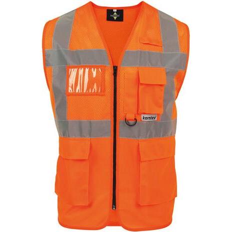 Korntex, Gilet di sicurezza, Gilet di avviso multifunzionale Executive Mesh (3XL)