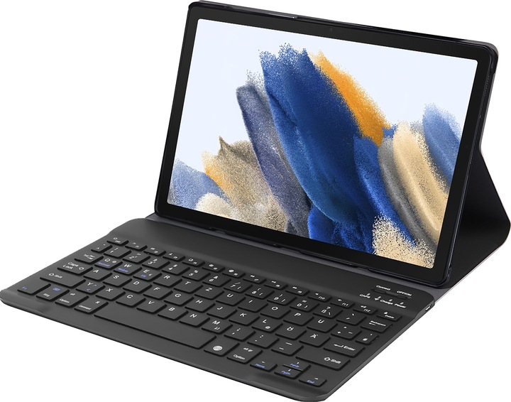 Produktbild Cazy Tastatur Hülle Kompatibel mit Samsung Galaxy Tab A8 - Schutz Etui mit magnetisch Abnehmbarer (DE, Galaxy Tab A8)