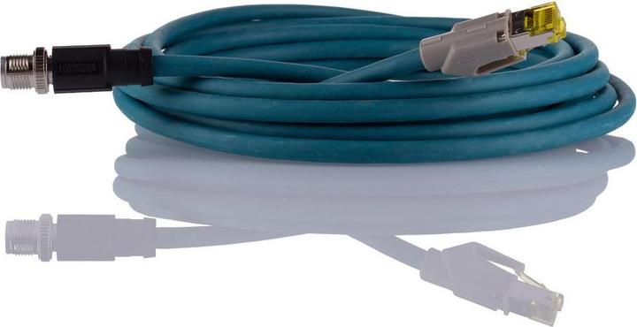 Actual product image Phoenix NBC-MSX/ 5.0-94F/R4AC SCO network cable 5 m Cat6a S/FTP (S-STP) Blue (S/FTP, CAT6a, 5 m)