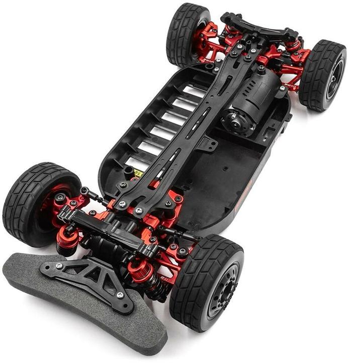 Image du produit Yeah Racing Rapid Performance Kit de conversion rouge, TT-01E