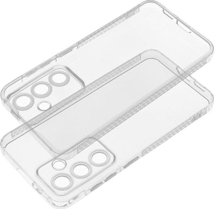 Actual product image OEM Back panel cover CLEAR CASE 1,5 mm GRID for SAMSUNG A23 5G transparent