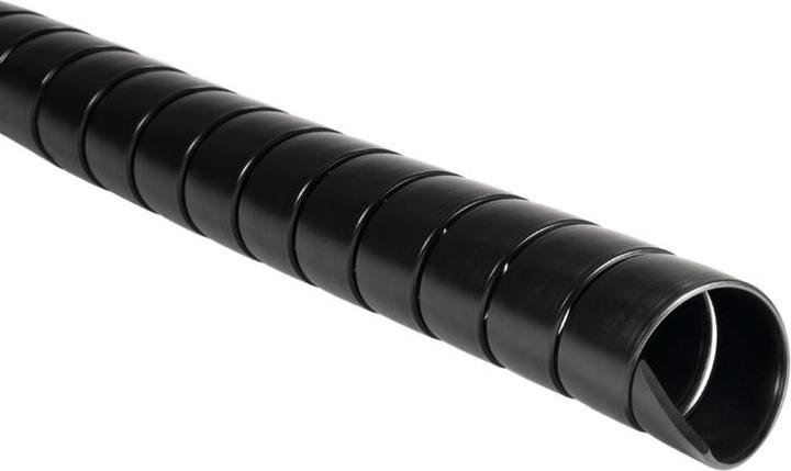 Actual product image HellermannTyton Spiralschlauch schwarz 1 Meter SPF35 (Cable spiral hose, 100 cm)