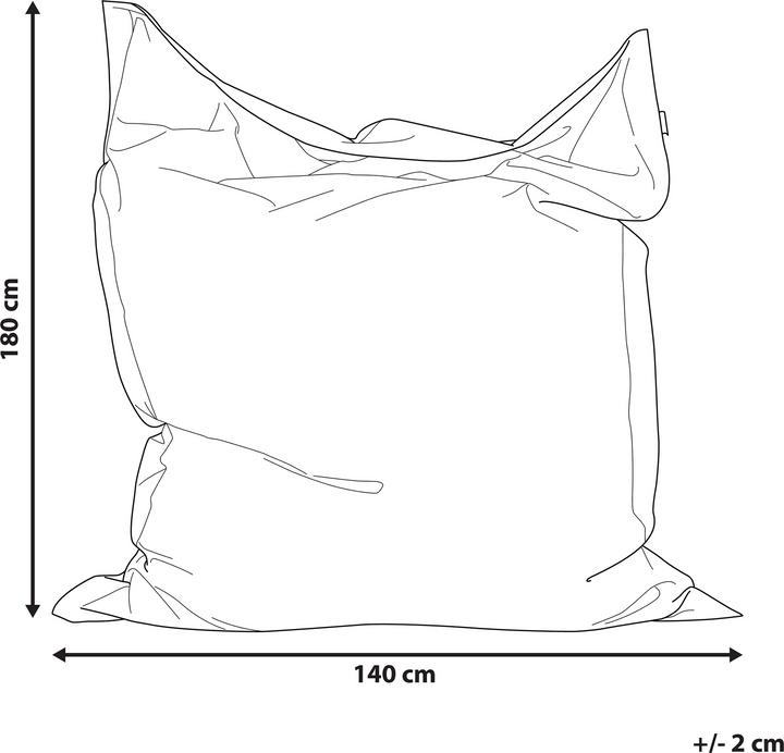Actual product image Beliani Sitzsack Big