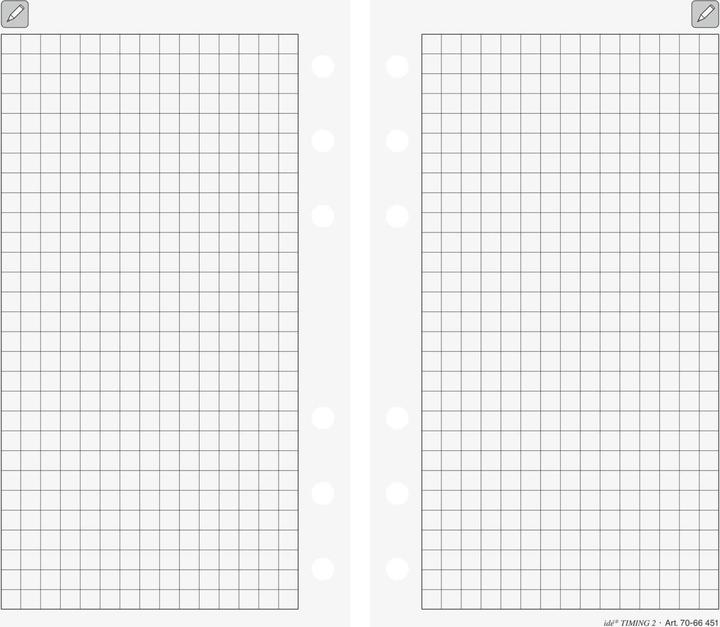 Image du produit Simplex Notes quadrillées Timing 2 7066451.2 93x172mm (Spécial)