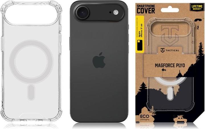 Actual product image Tactical MagForce Plyo Cover für Apple iPhone 17 Air Transparent (Apple iPhone 17)