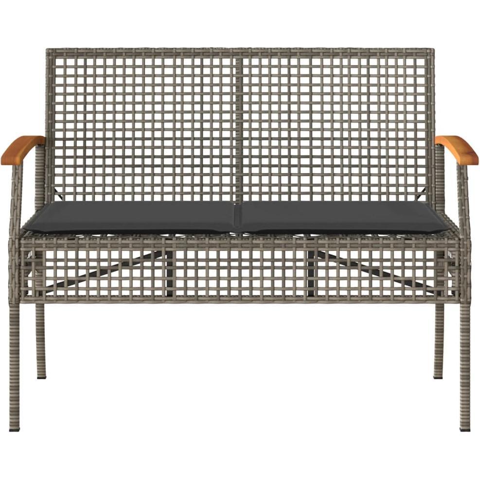 Thumbnail - VidaXL, Gartenlounge, 10-tlg. Garten-Lounge-Set mit Kissen