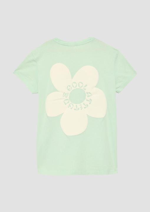Immagine prodotto S.Oliver T-Shirt Baumwollshirt mit Used-Effekt und Rückenprint (170, 176)