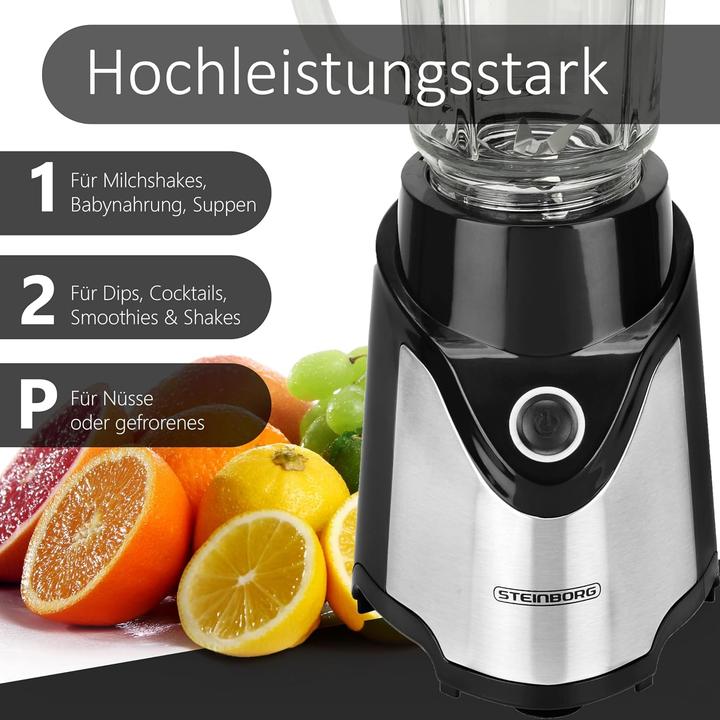 Image du produit Steinborg Standmixer mit To-Go Becher (500 W)
