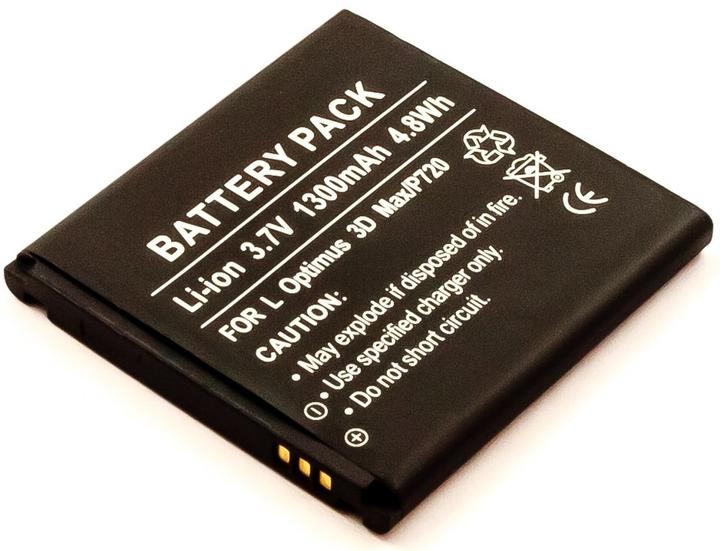 AGI 60023 - Akku - LG - Optimus 3D Max - Schwarz - Lithium-Ion (Li-Ion) - 1300 mAh