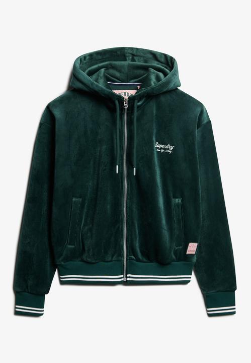 Image du produit Superdry Sweat à capuche zippé en velours Country Club (L)