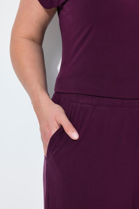 Produktbild Ulla Popken Pyjama, oversized, Zweiteiler, Hemdkragen, Halbarm (50, 52)