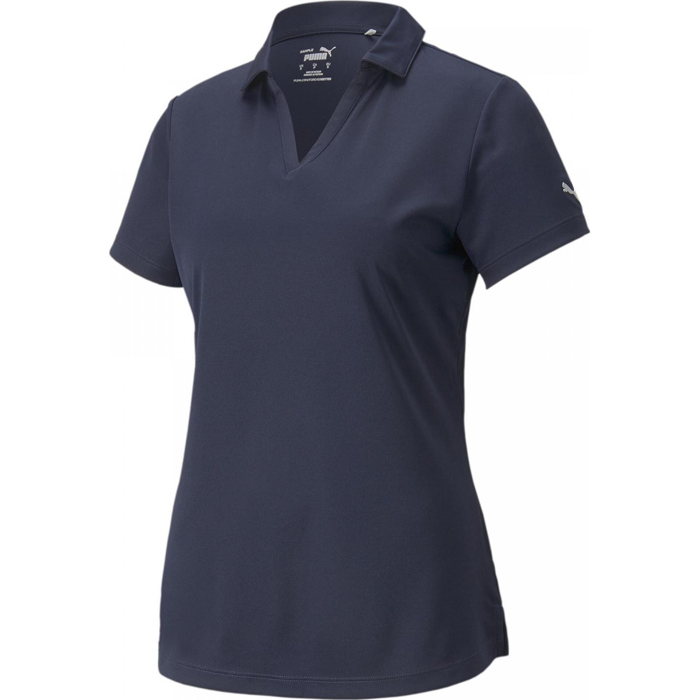 Puma, Damen, Sportshirt, W Icon Golf Polo (XL), Weiss, XL