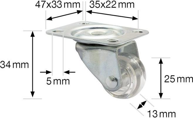 Immagine prodotto Wagner System ruote piroettanti