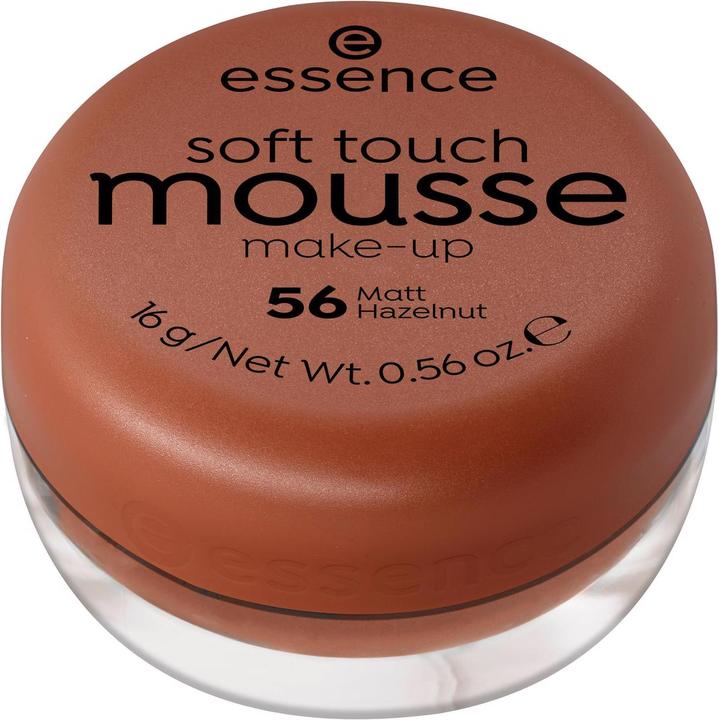 Actual product image essence soft touch mousse make-up (56 matt hazelnut)
