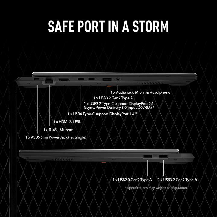 Produktbild ASUS TUF Gaming A16 (16", 512 GB, 16 GB, Eng. Int., AMD Ryzen 7 260)