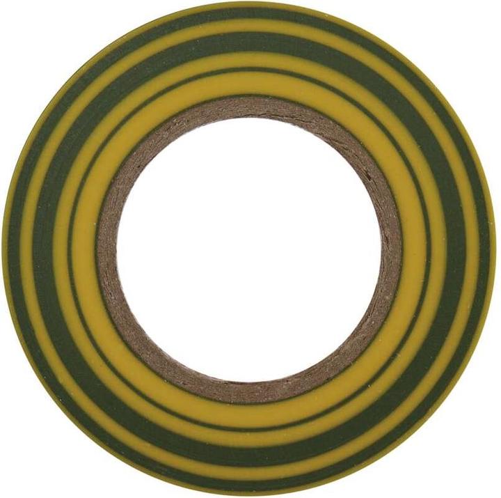 Actual product image Emos Insulating tape PVC 19mm/20m green/yellow, 10 pcs. (19 mm)