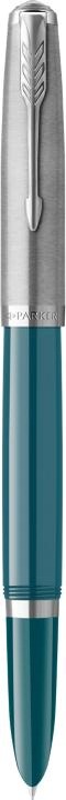 Produktbild Parker Füller 51 Teal C.C. F (Palladium, Blue, 1 x)