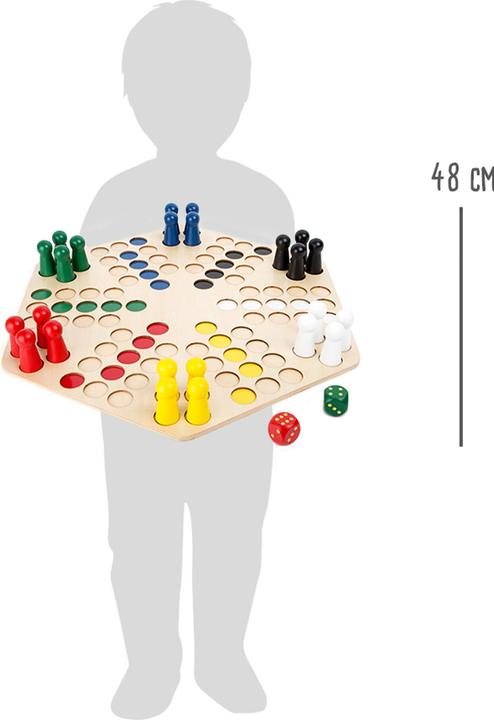 Actual product image small foot Ludo (German, 2 - 6 Players)