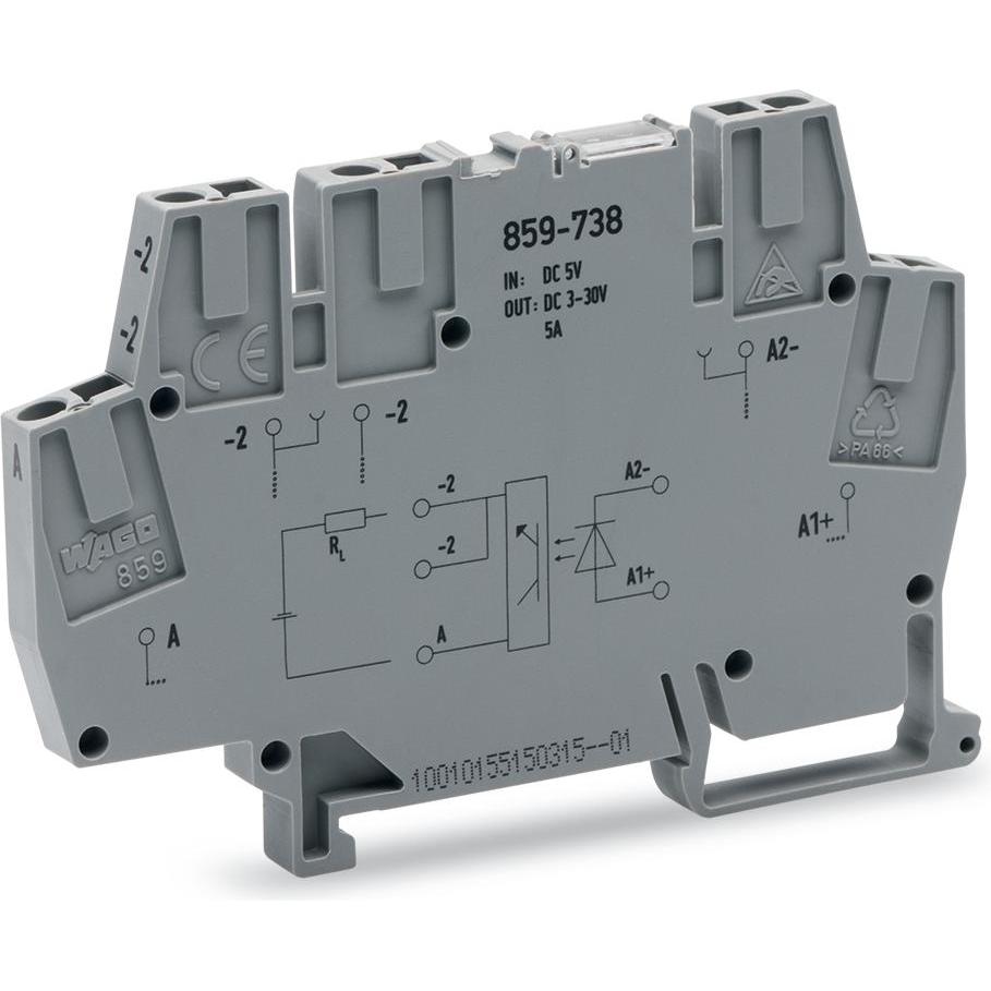10x Wago, Zubehör Elektroinstallation, 859-738