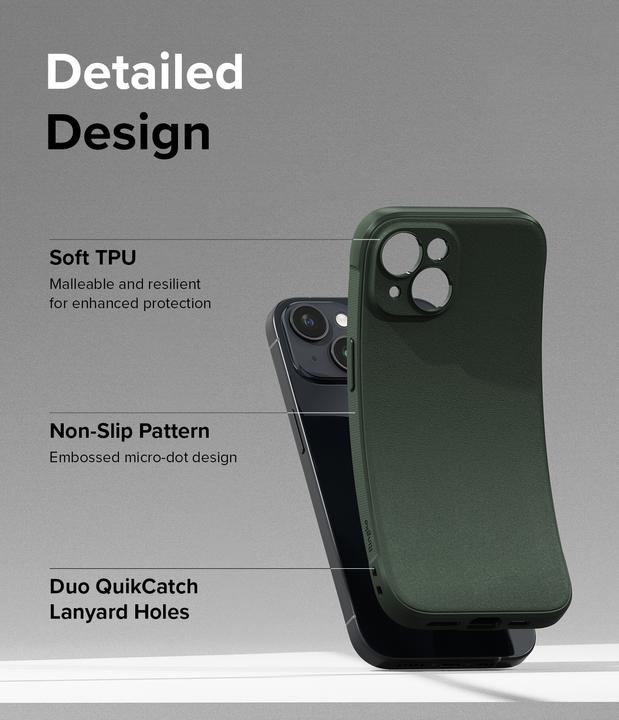 Actual product image Ringke Case for iPhone 15 ONYX DARK GREEN (Apple iPhone 15)