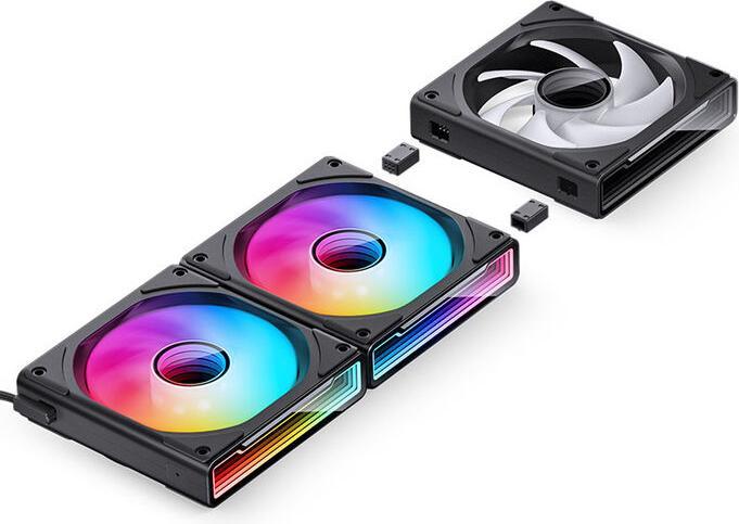 Immagine prodotto Jonsbo Ventola ZK-120B 3in1 - A-RGB, nero (120 mm, 3 x)