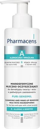Actual product image Pharmaceris a puri-ssimil, milk for cleansing and removing face and eyes, 190 ml (Cleansing lotion, 190 ml)