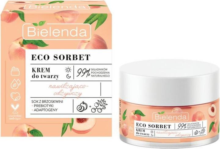 Produktbild Bielenda ECO SORBET Peach Cream Moisturizer 50ml (Körpercreme, 50 ml)