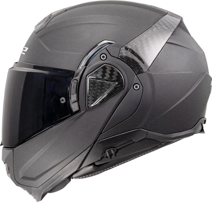 Produktbild LS2 FF910 Advant II Solid Klapphelm Matt-Grau XXL (XXL, 63 - 64 cm)