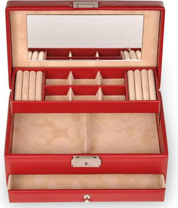 Produktbild Sacher 34.000.295043 - Schmuckkasten Helen new classic rot