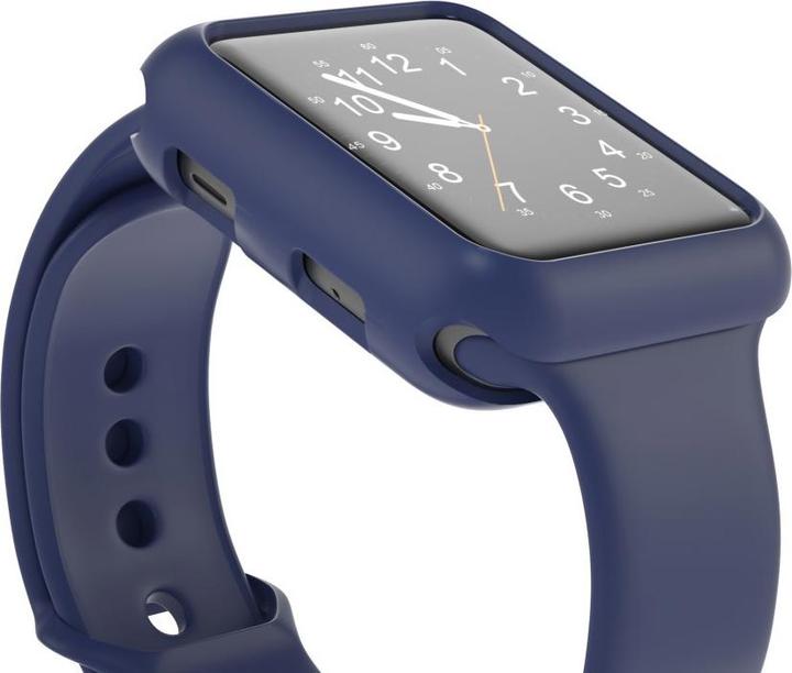 Produktbild Cover-Discount Apple Watch 42mm - Gummi Schutz Case dunkelblau