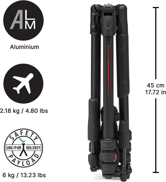 Produktbild Manfrotto Befree GT PRO 3-Way alu