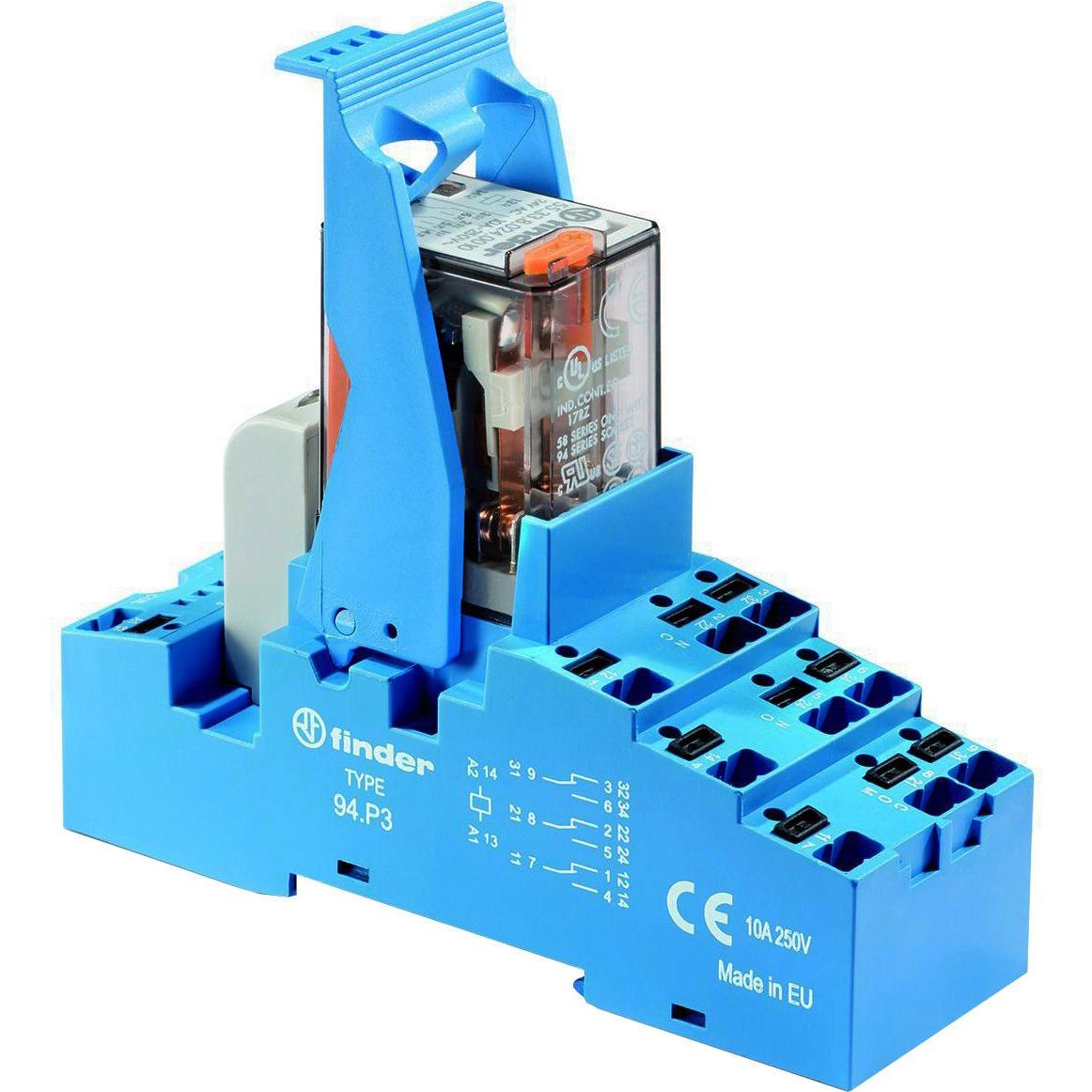 Finder Relay interface module push-in terminals, Relais